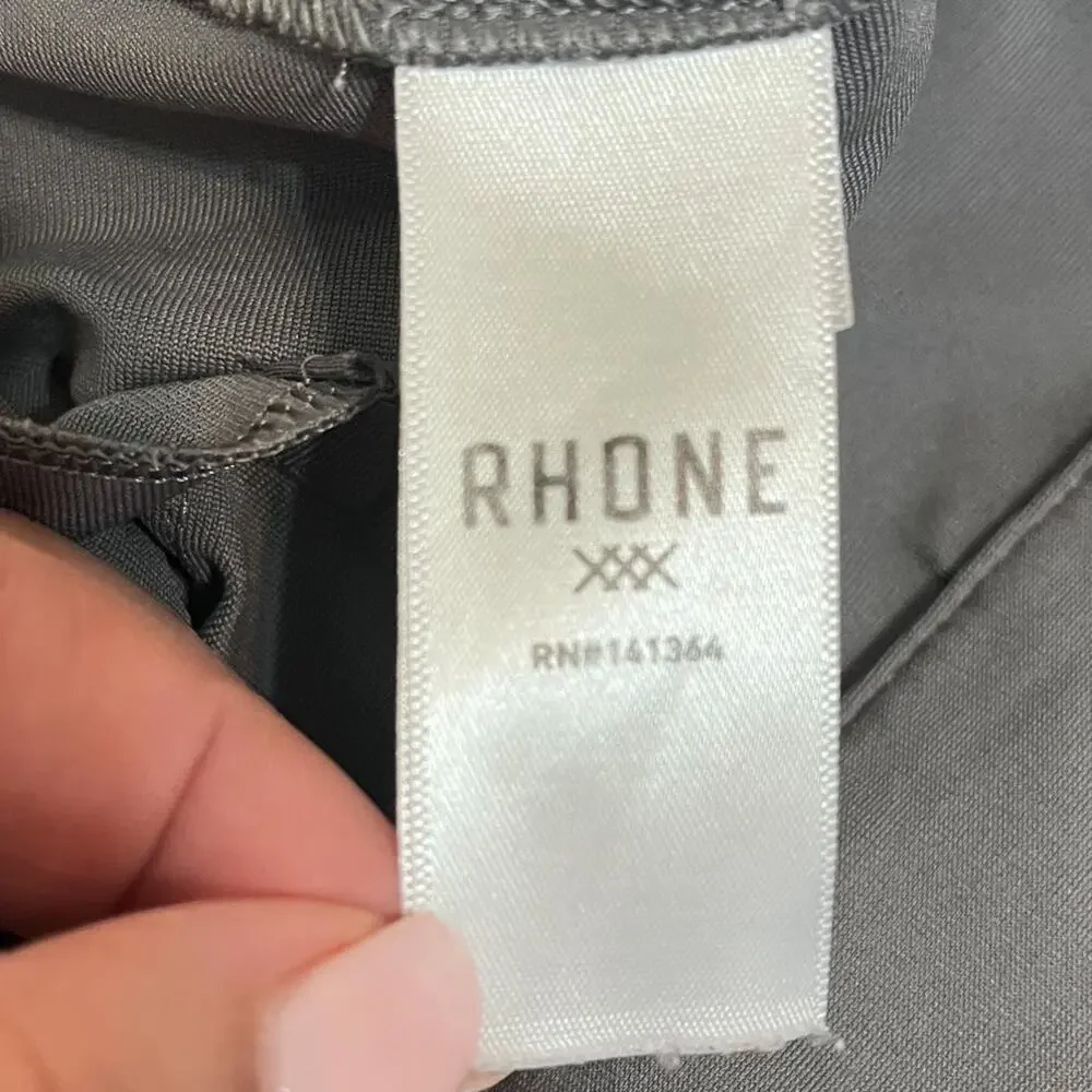 Rhone Commuter Classic Pants Mens 38 Gray Performance Chino Travel Tech‎ Stretch